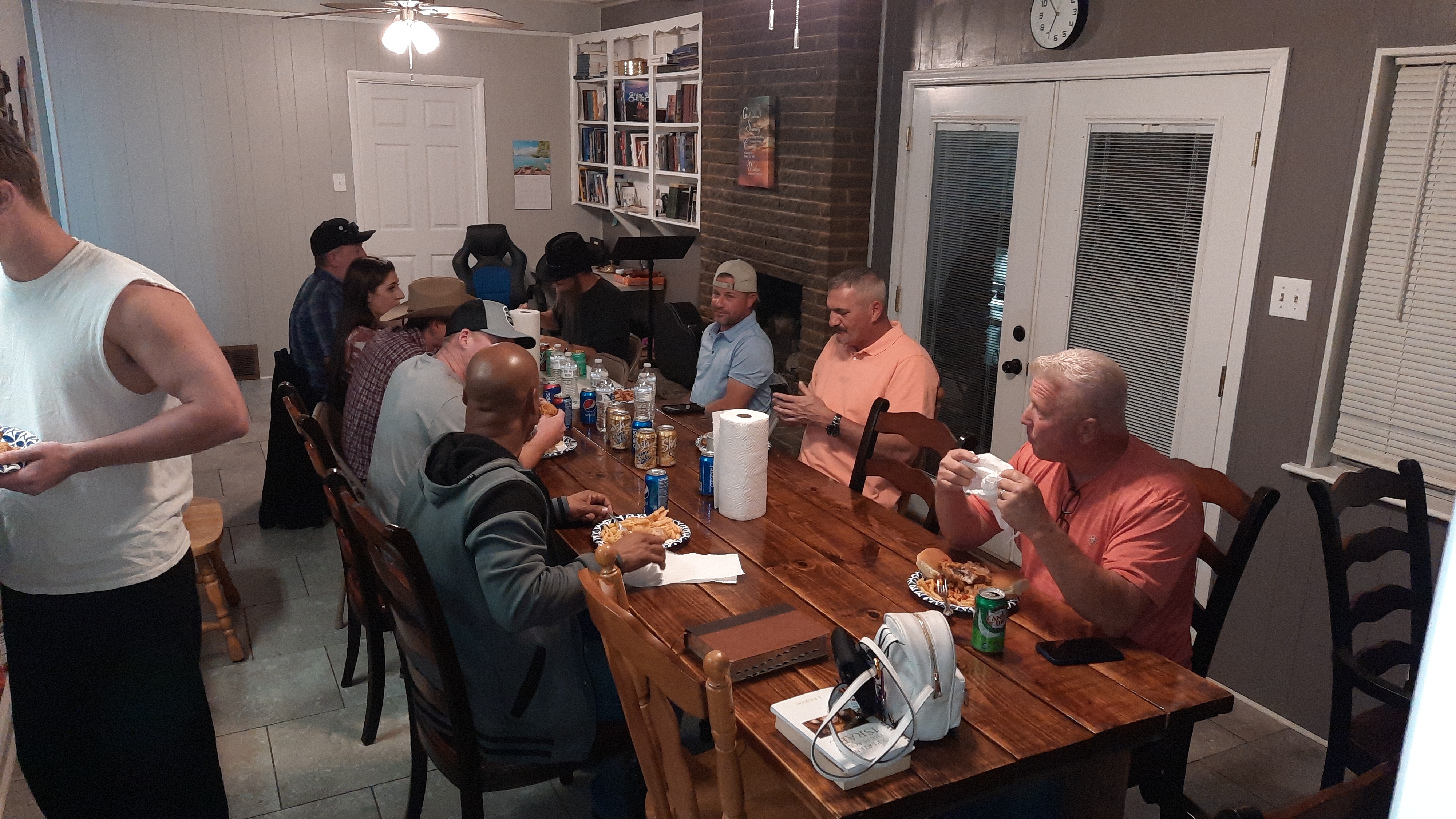 Fellowship dinner at Liberty Place