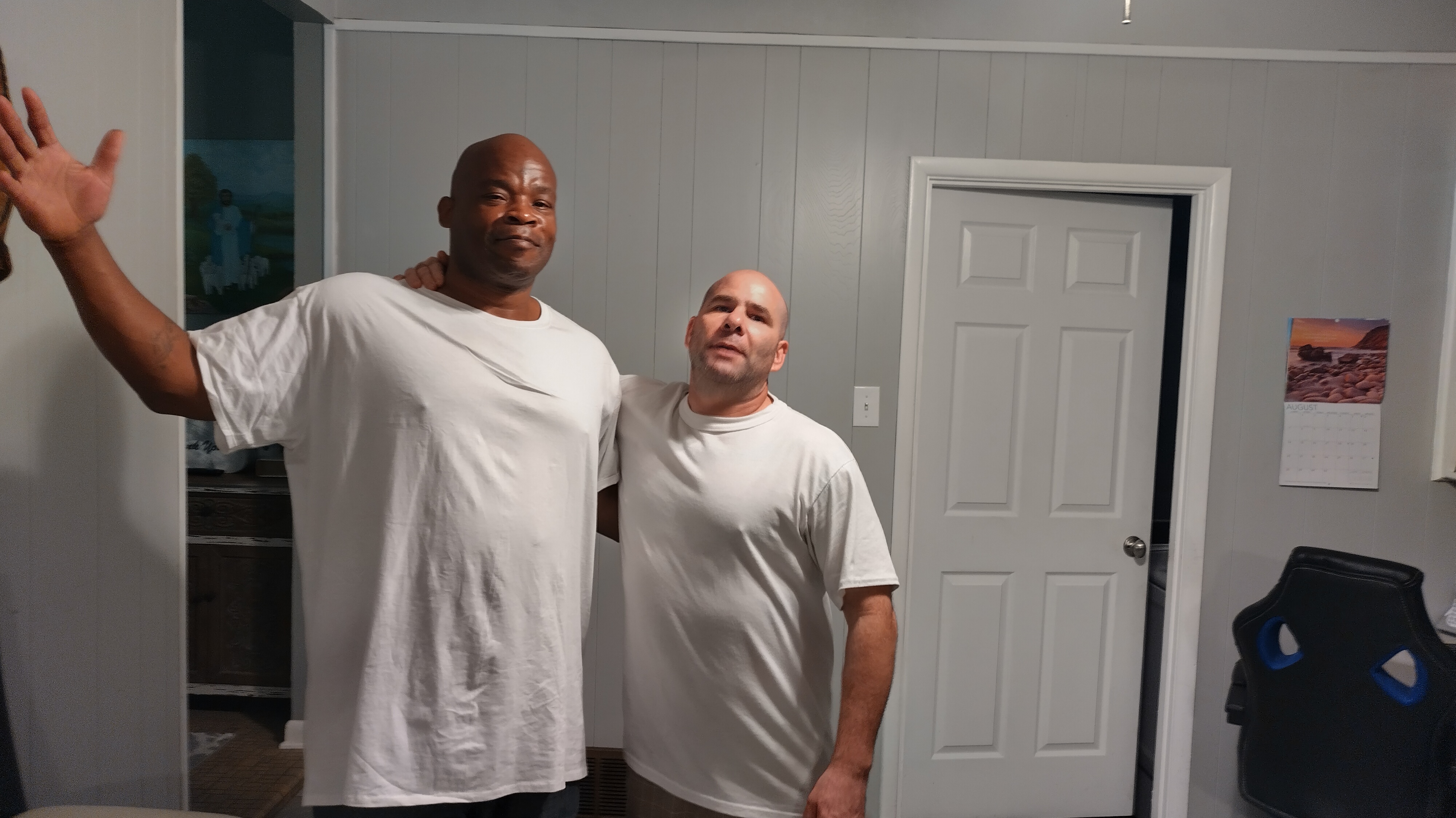 Zaville and Nick reunited at Liberty Place