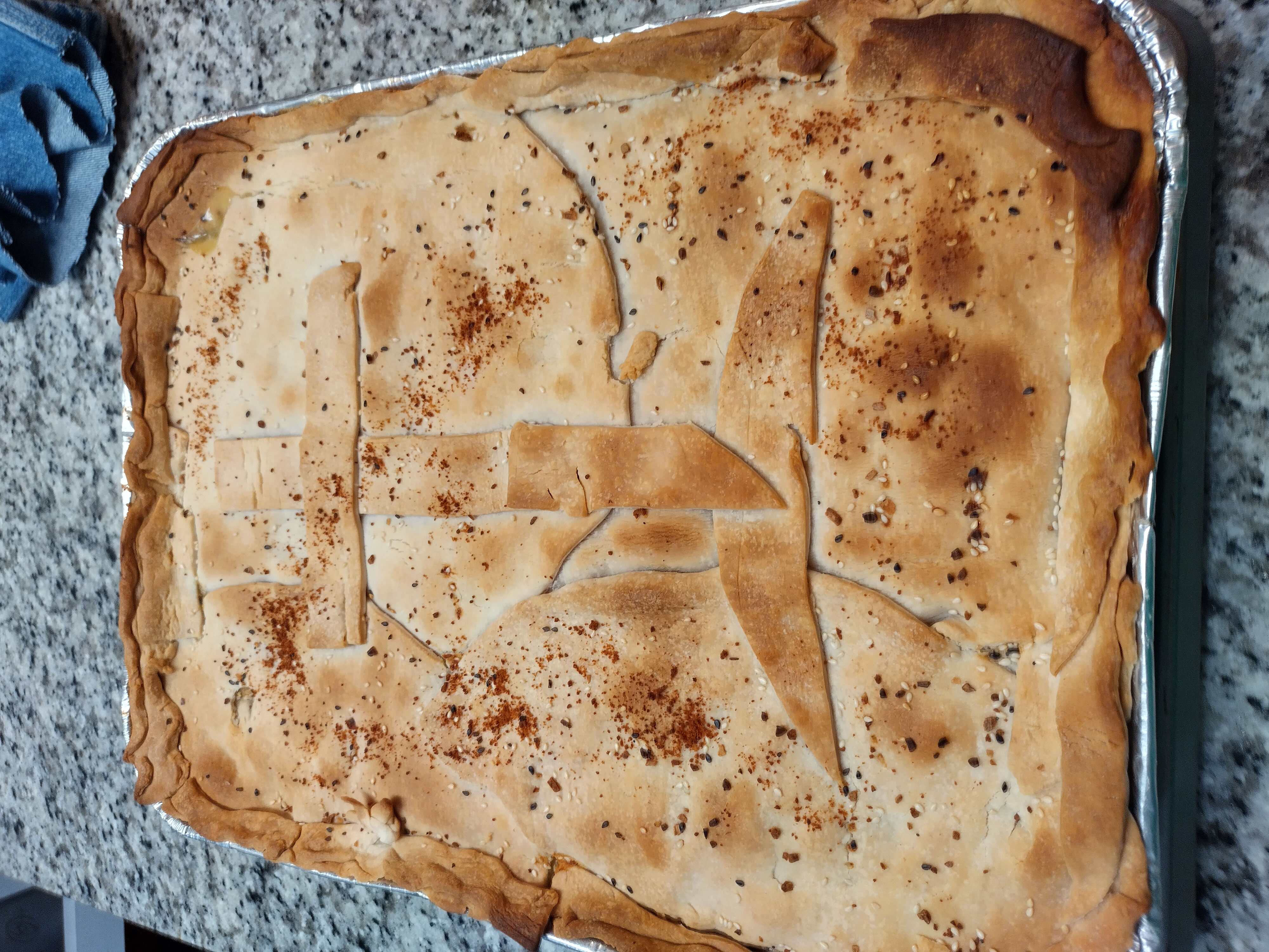 Eddy's famous pot pie at Liberty Place