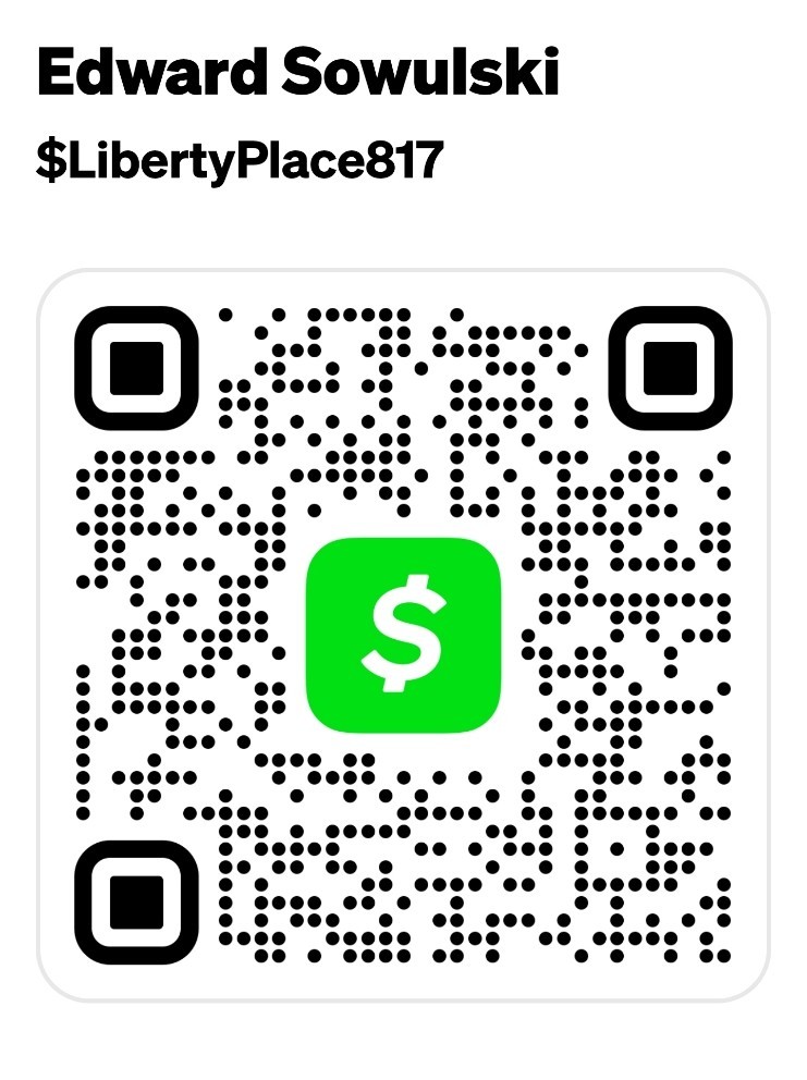 Cash App QR Code for Liberty Place